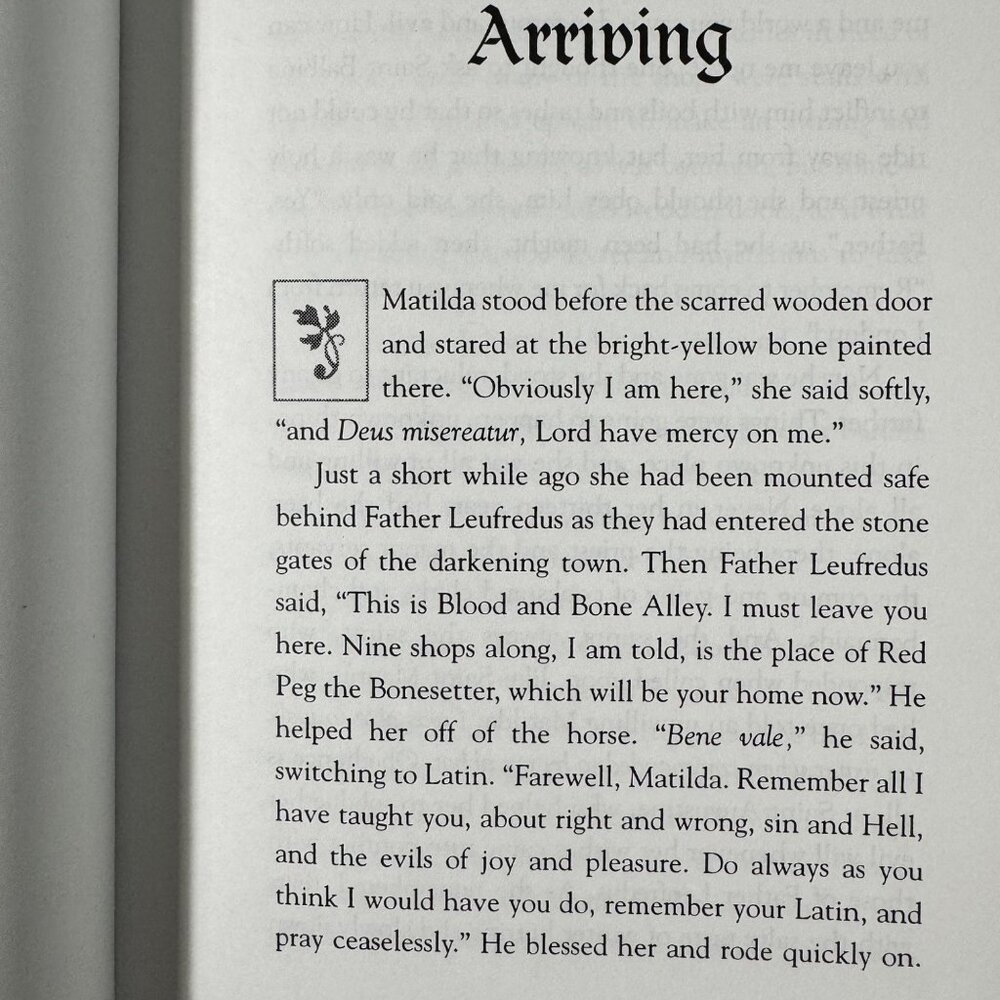 Matilda Bone Signed By Karen Cushman 2000 Uncorrected Proof CLARION SC Vintage - Picture 4 of 16